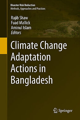 Livre Relié Climate Change Adaptation Actions in Bangladesh de 