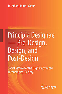Fester Einband Principia Designae   Pre-Design, Design, and Post-Design von 
