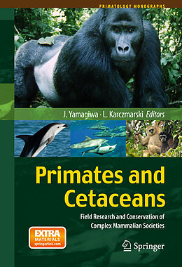 Livre Relié Primates and Cetaceans de 