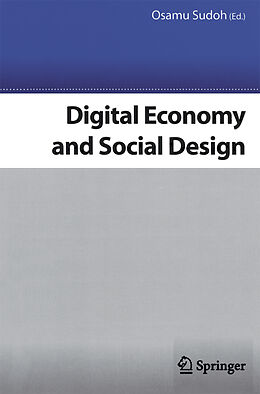 Couverture cartonnée Digital Economy and Social Design de 