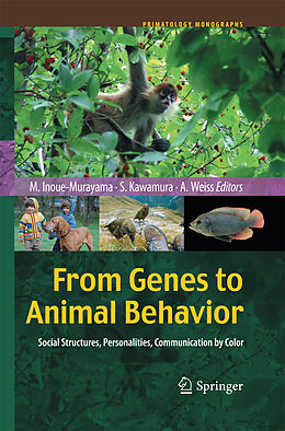 Couverture cartonnée From Genes to Animal Behavior de 