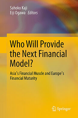 Couverture cartonnée Who Will Provide the Next Financial Model? de 