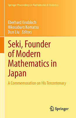 Kartonierter Einband Seki, Founder of Modern Mathematics in Japan von 