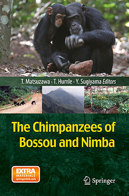 Couverture cartonnée The Chimpanzees of Bossou and Nimba de 