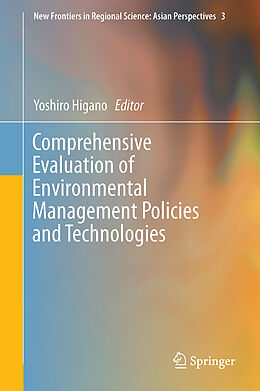 Fester Einband Comprehensive Evaluation of Environmental Management Policies and Technologies von 
