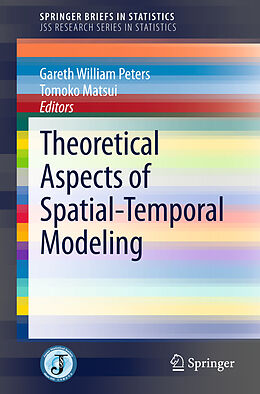 Couverture cartonnée Theoretical Aspects of Spatial-Temporal Modeling de 