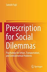 eBook (pdf) Prescription for Social Dilemmas de Satoshi Fujii