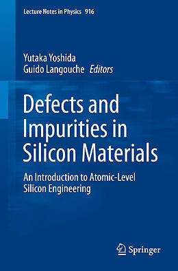 Couverture cartonnée Defects and Impurities in Silicon Materials de 