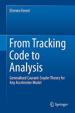 Livre Relié From Tracking Code to Analysis de Etienne Forest