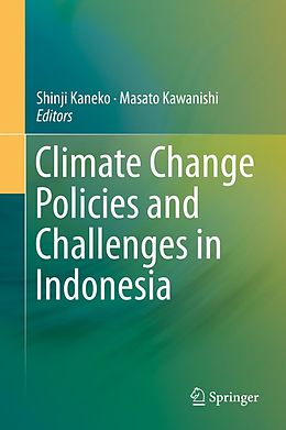 eBook (pdf) Climate Change Policies and Challenges in Indonesia de 