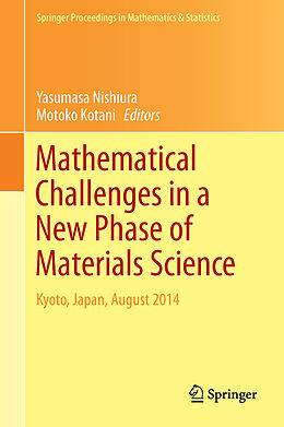 Livre Relié Mathematical Challenges in a New Phase of Materials Science de 