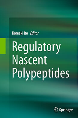 Couverture cartonnée Regulatory Nascent Polypeptides de 