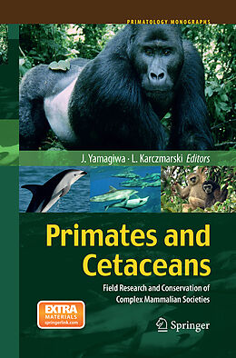 Couverture cartonnée Primates and Cetaceans de 