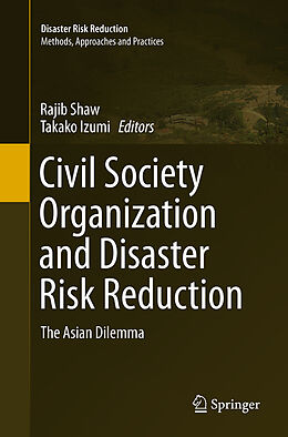 Couverture cartonnée Civil Society Organization and Disaster Risk Reduction de 