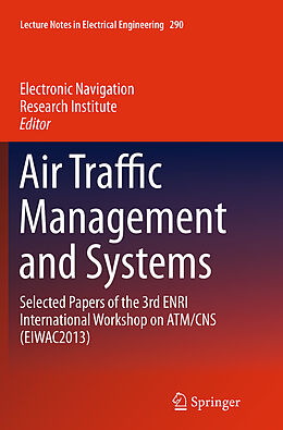 Couverture cartonnée Air Traffic Management and Systems de 
