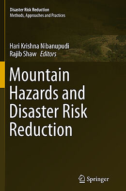 Couverture cartonnée Mountain Hazards and Disaster Risk Reduction de 