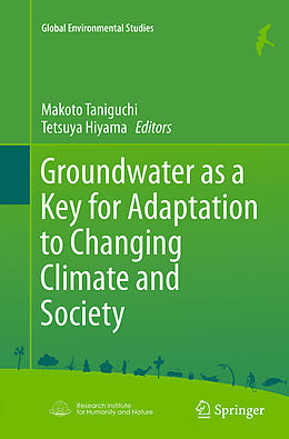 Couverture cartonnée Groundwater as a Key for Adaptation to Changing Climate and Society de 