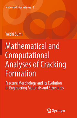 Kartonierter Einband Mathematical and Computational Analyses of Cracking Formation von Yoichi Sumi