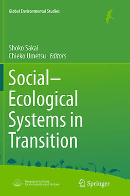 Couverture cartonnée Social-Ecological Systems in Transition de 