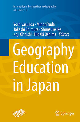 Couverture cartonnée Geography Education in Japan de 