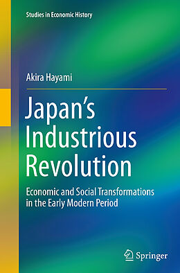 Couverture cartonnée Japan s Industrious Revolution de Akira Hayami