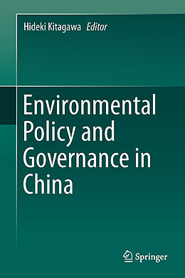 Livre Relié Environmental Policy and Governance in China de 