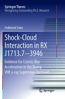 Couverture cartonnée Shock-Cloud Interaction in RX J1713.7-3946 de Hidetoshi Sano