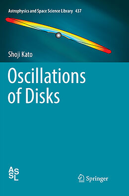Couverture cartonnée Oscillations of Disks de Shoji Kato