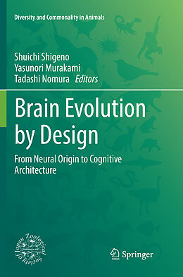 Couverture cartonnée Brain Evolution by Design de 