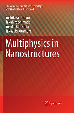 Couverture cartonnée Multiphysics in Nanostructures de Yoshitaka Umeno, Takayuki Kitamura, Yusuke Kinoshita