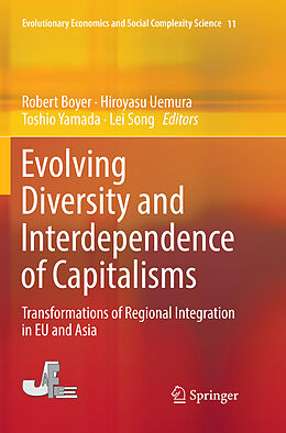 Kartonierter Einband Evolving Diversity and Interdependence of Capitalisms von 