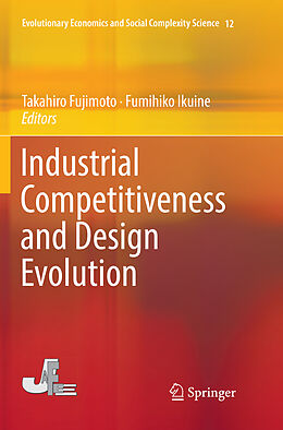 Kartonierter Einband Industrial Competitiveness and Design Evolution von 