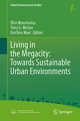 Livre Relié Living in the Megacity: Towards Sustainable Urban Environments de 