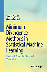 eBook (pdf) Minimum Divergence Methods in Statistical Machine Learning de Shinto Eguchi, Osamu Komori