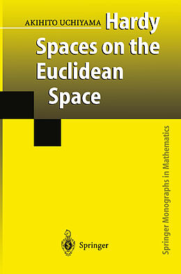 Kartonierter Einband Hardy Spaces on the Euclidean Space von Akihito Uchiyama