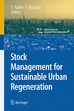 Livre Relié Stock Management for Sustainable Urban Regeneration de 