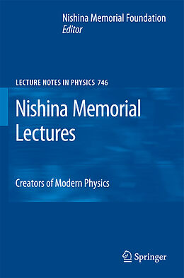Fester Einband Nishina Memorial Lectures von 