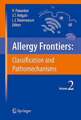Fester Einband Allergy Frontiers:Classification and Pathomechanisms von 