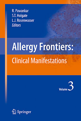 Livre Relié Allergy Frontiers:Clinical Manifestations de 