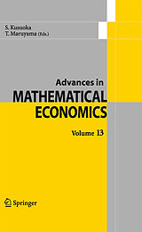 eBook (pdf) Advances in Mathematical Economics Volume 13 de 