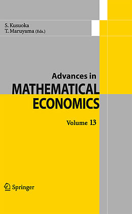 eBook (pdf) Advances in Mathematical Economics Volume 13 de 