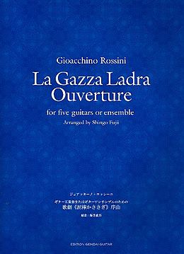 Gioacchino Rossini Notenblätter Ouverture from La gazza ladra