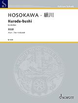 Toshio Hosokawa Notenblätter Kuroda-bushi