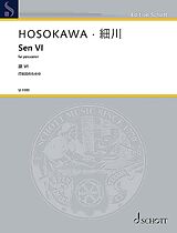 Toshio Hosokawa Notenblätter Sen VI