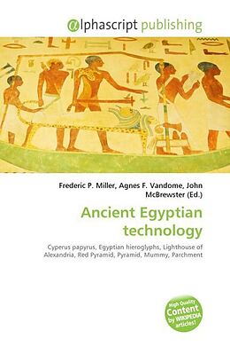 Couverture cartonnée Ancient Egyptian technology de 