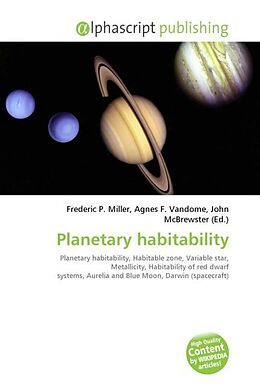 Kartonierter Einband Planetary habitability von 