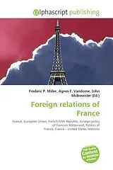 Fachbuch Foreign relations of France von