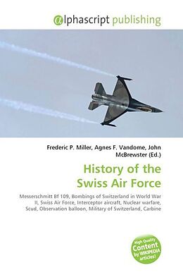 Couverture cartonnée History of the Swiss Air Force de 