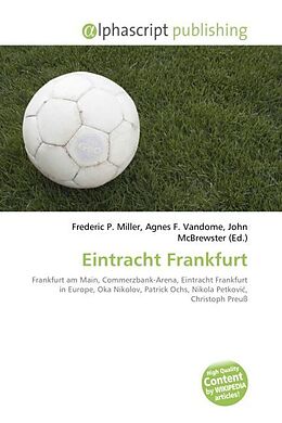 Couverture cartonnée Eintracht Frankfurt de 