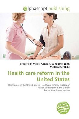 Couverture cartonnée Health care reform in the United States de 